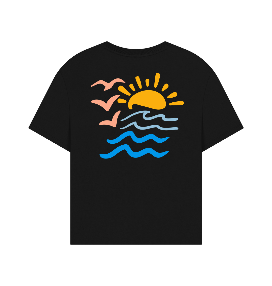 Black Printed T-shirt