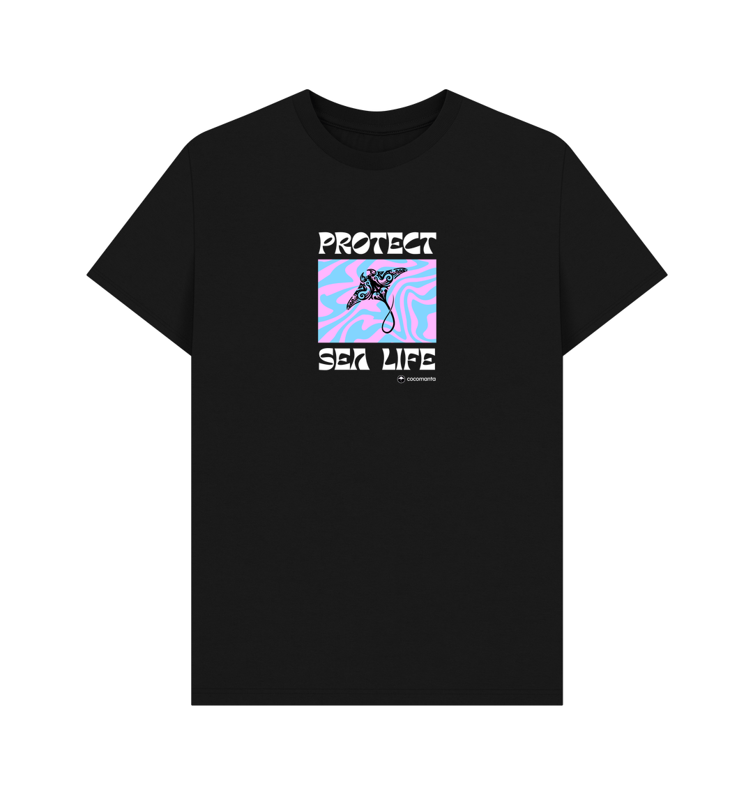 Black Printed T-shirt