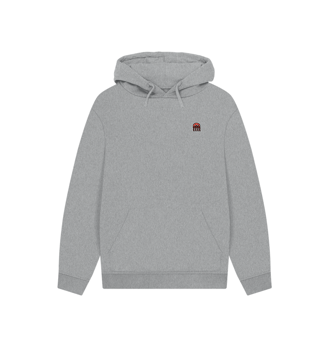 Athletic Grey Printed Hoody
