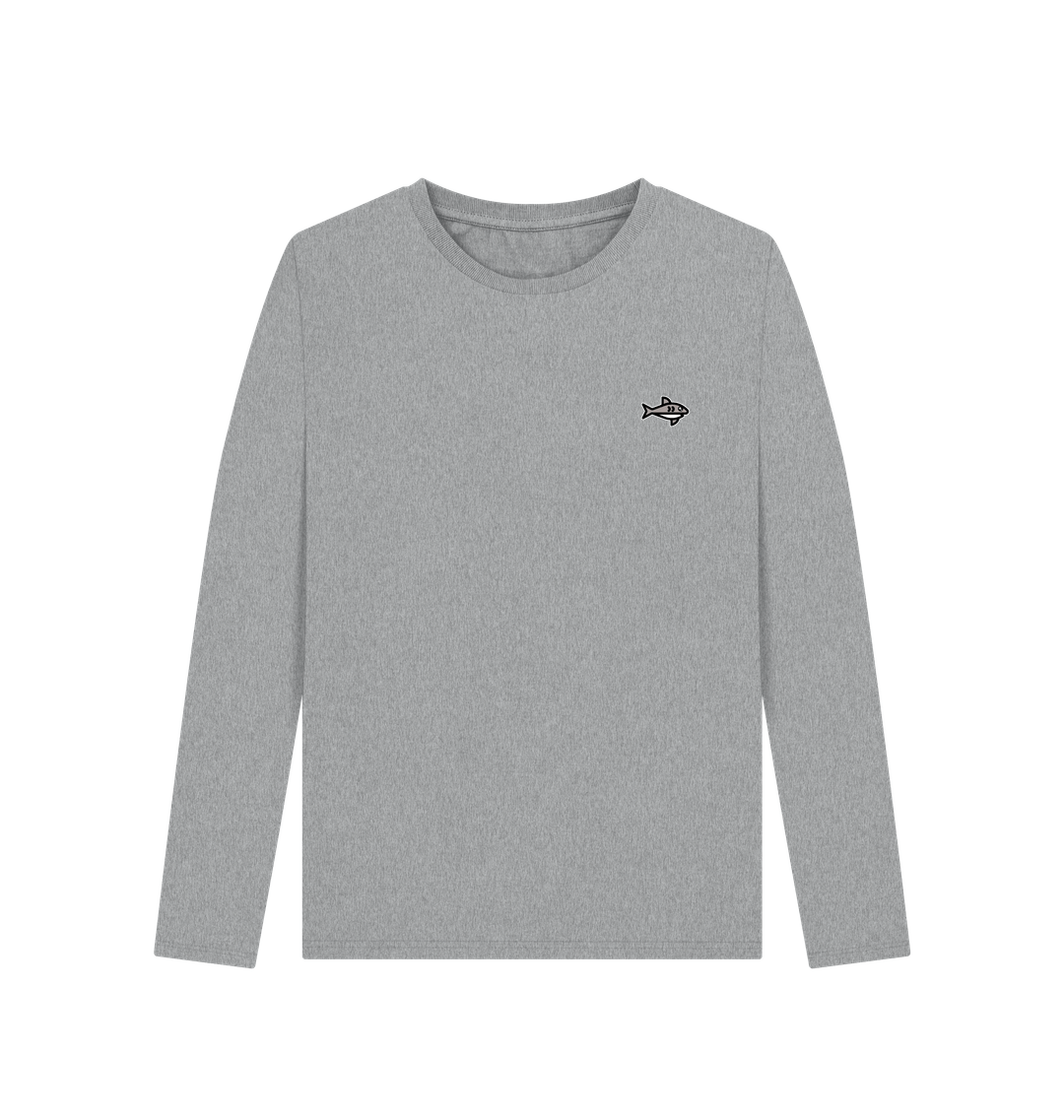 Athletic Grey Printed Long Sleeve T Shirt