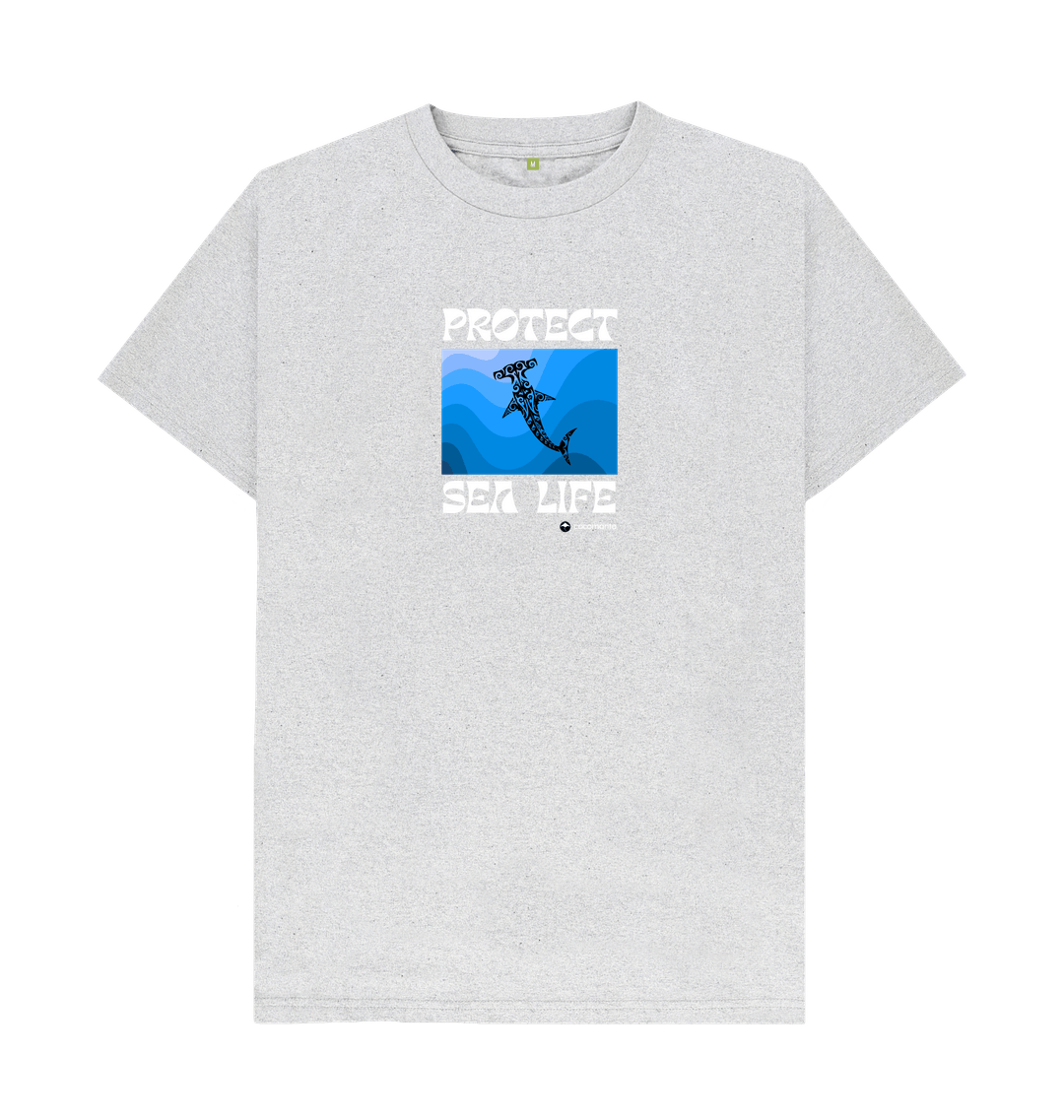 Grey Recycled Printed T-Shirt