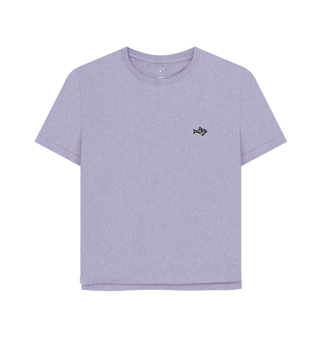 Lavender Printed T-shirt