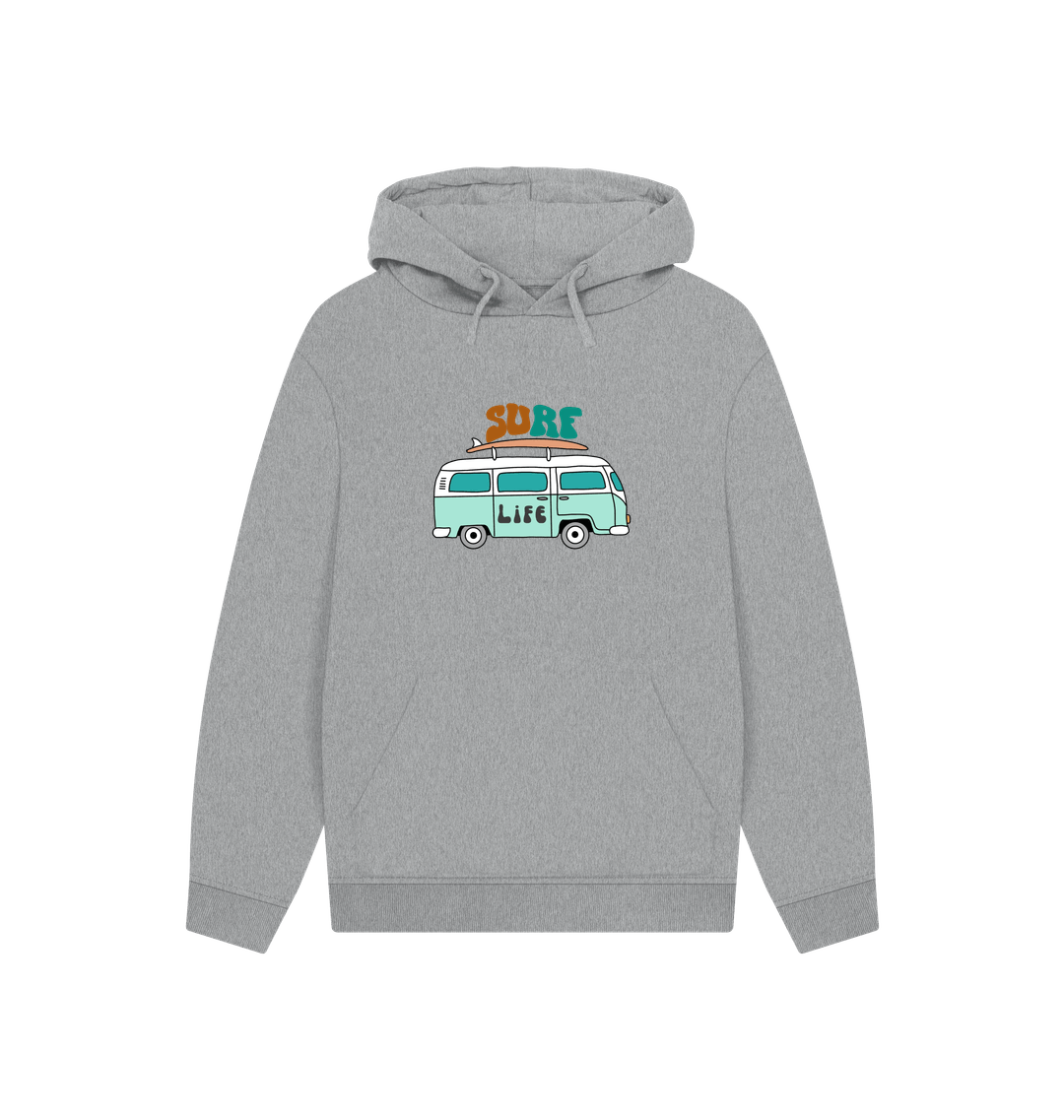 Athletic Grey Printed Hoody