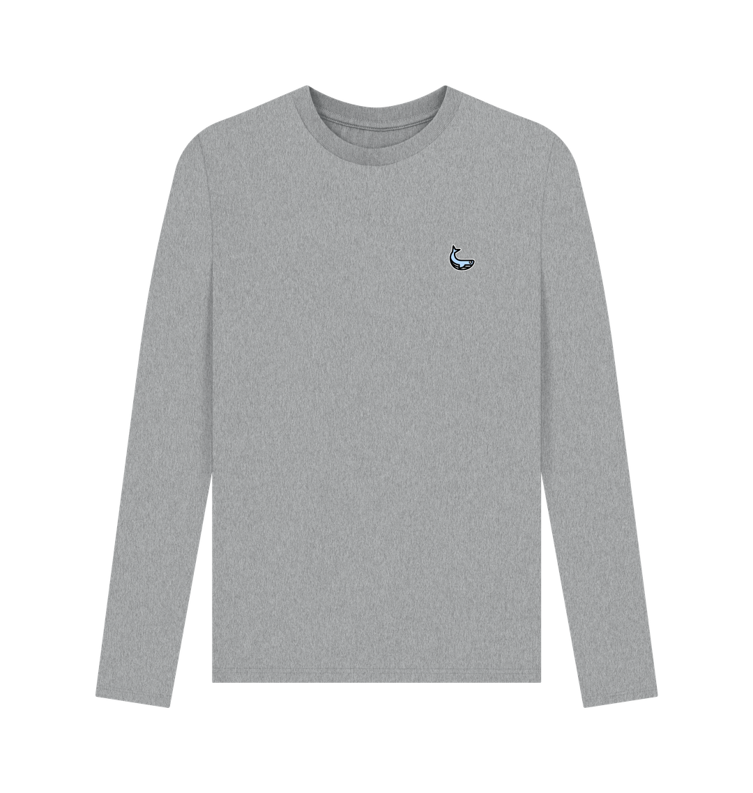Athletic Grey Printed Long Sleeve T Shirt