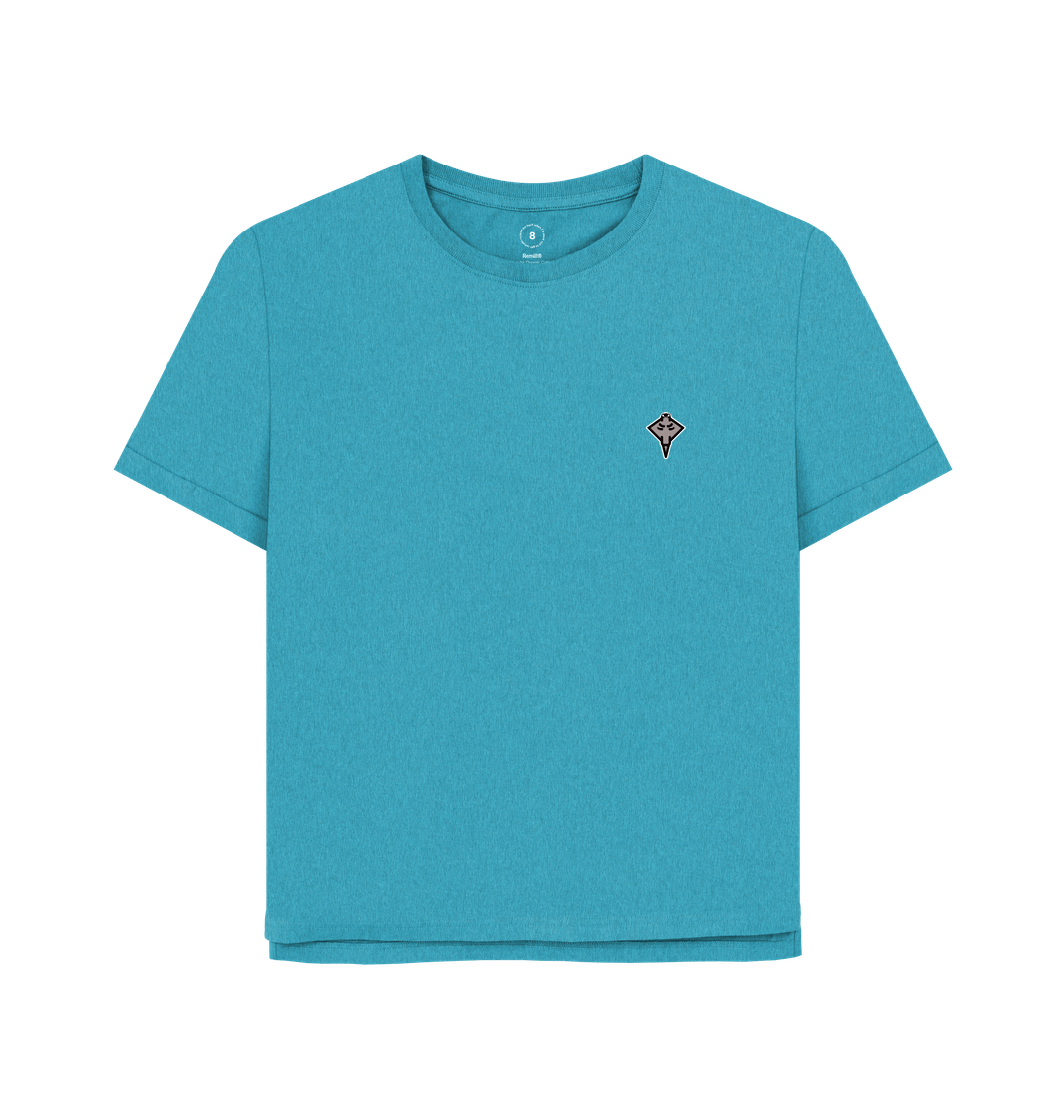 Ocean Blue Printed T-shirt