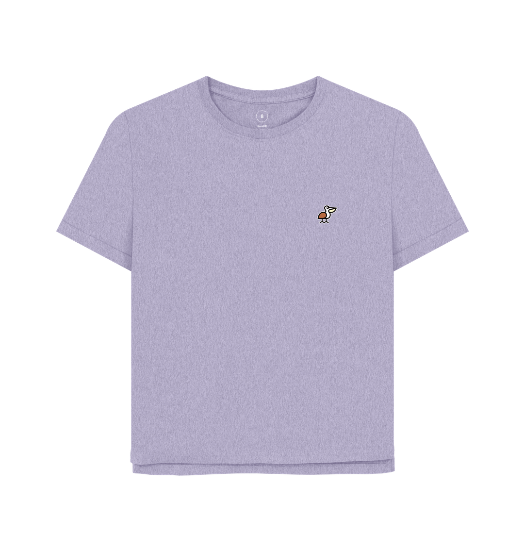Lavender Printed T-shirt