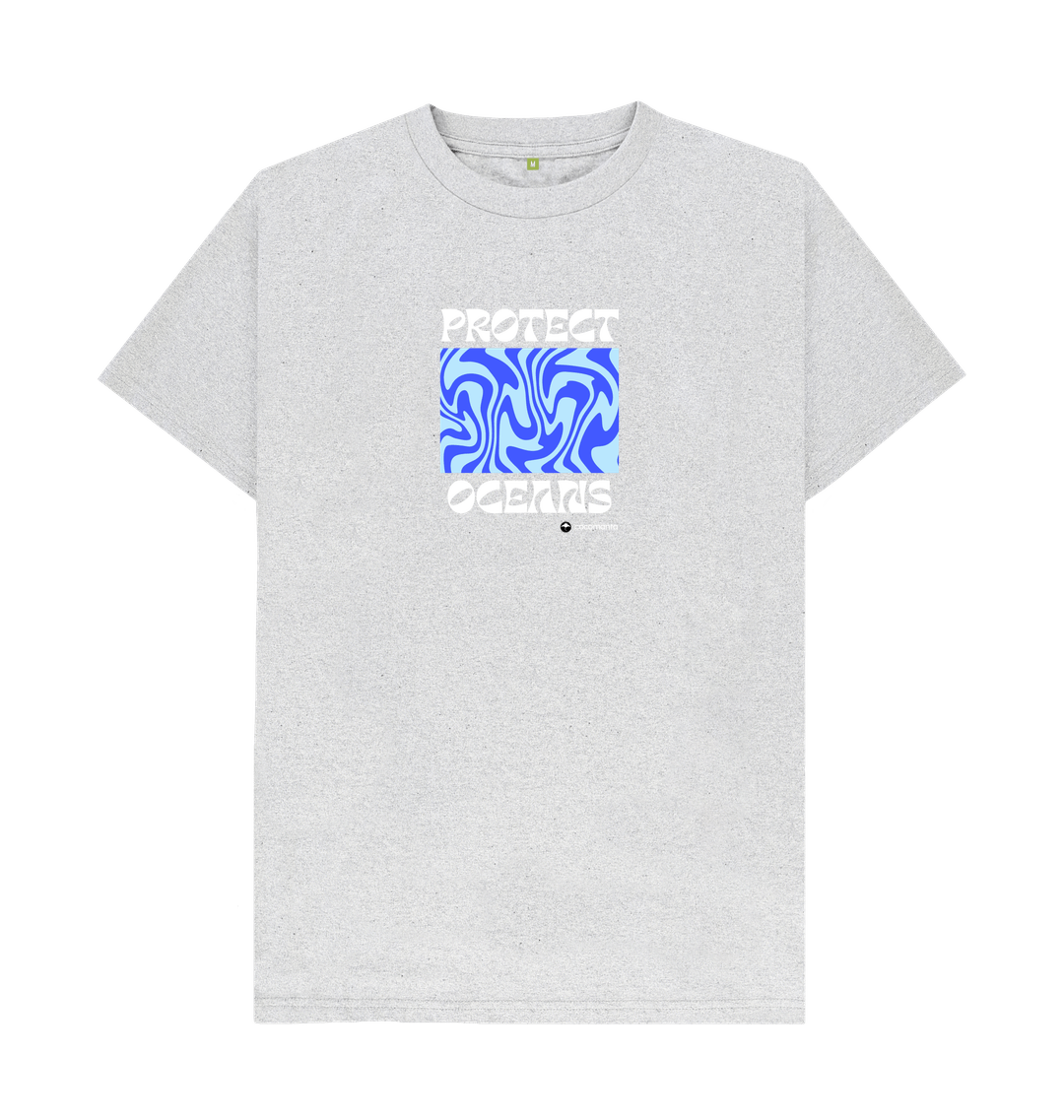 Grey Recycled Printed T-Shirt