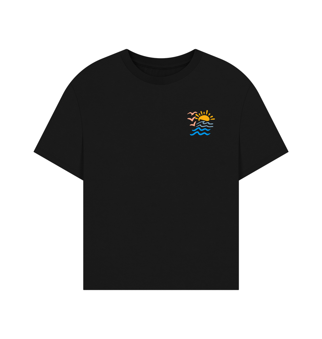 Black Printed T-shirt