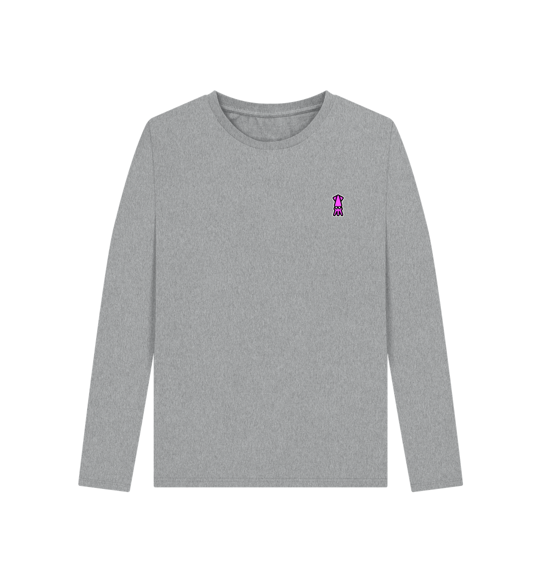 Athletic Grey Printed Long Sleeve T Shirt