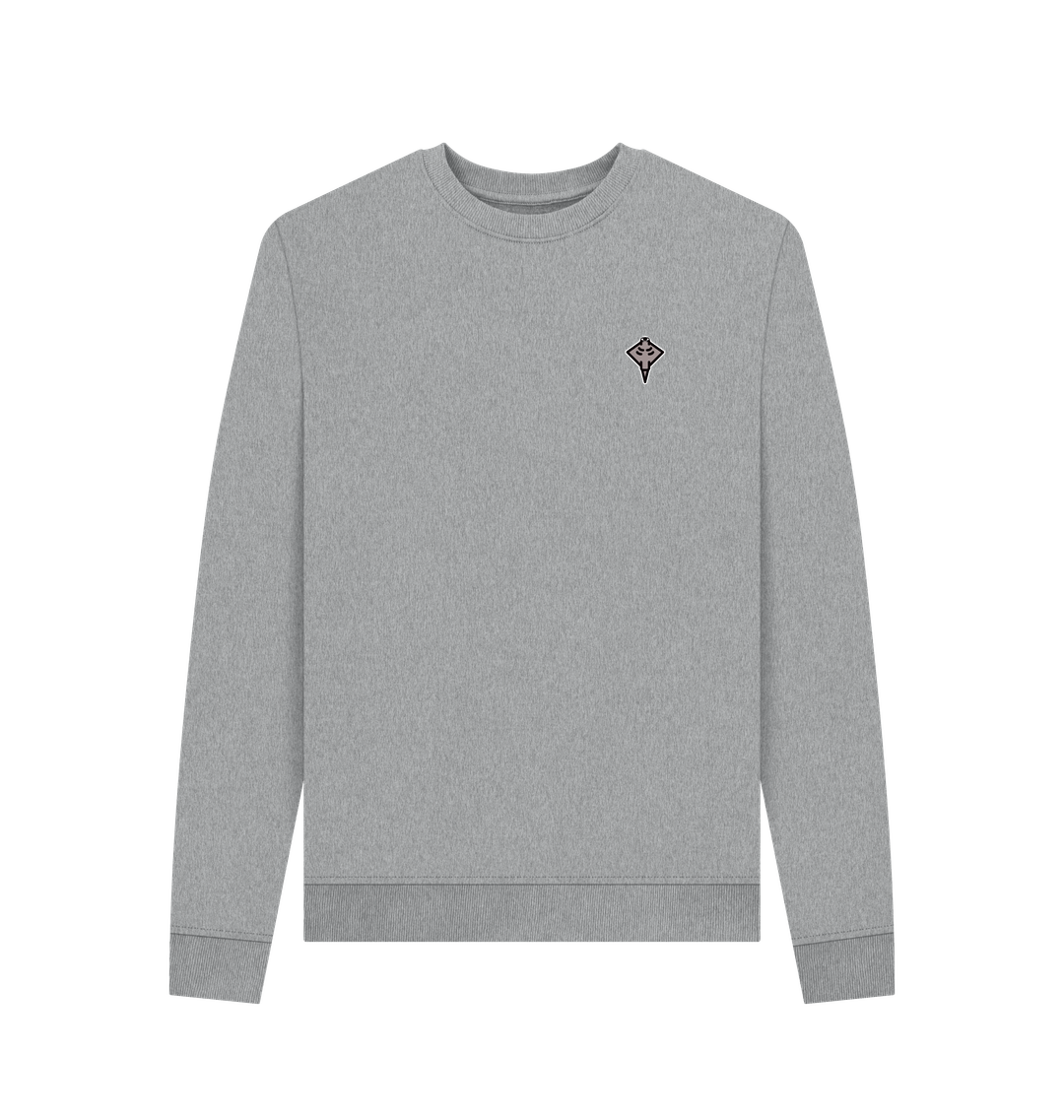 Light Heather Printed Sweater