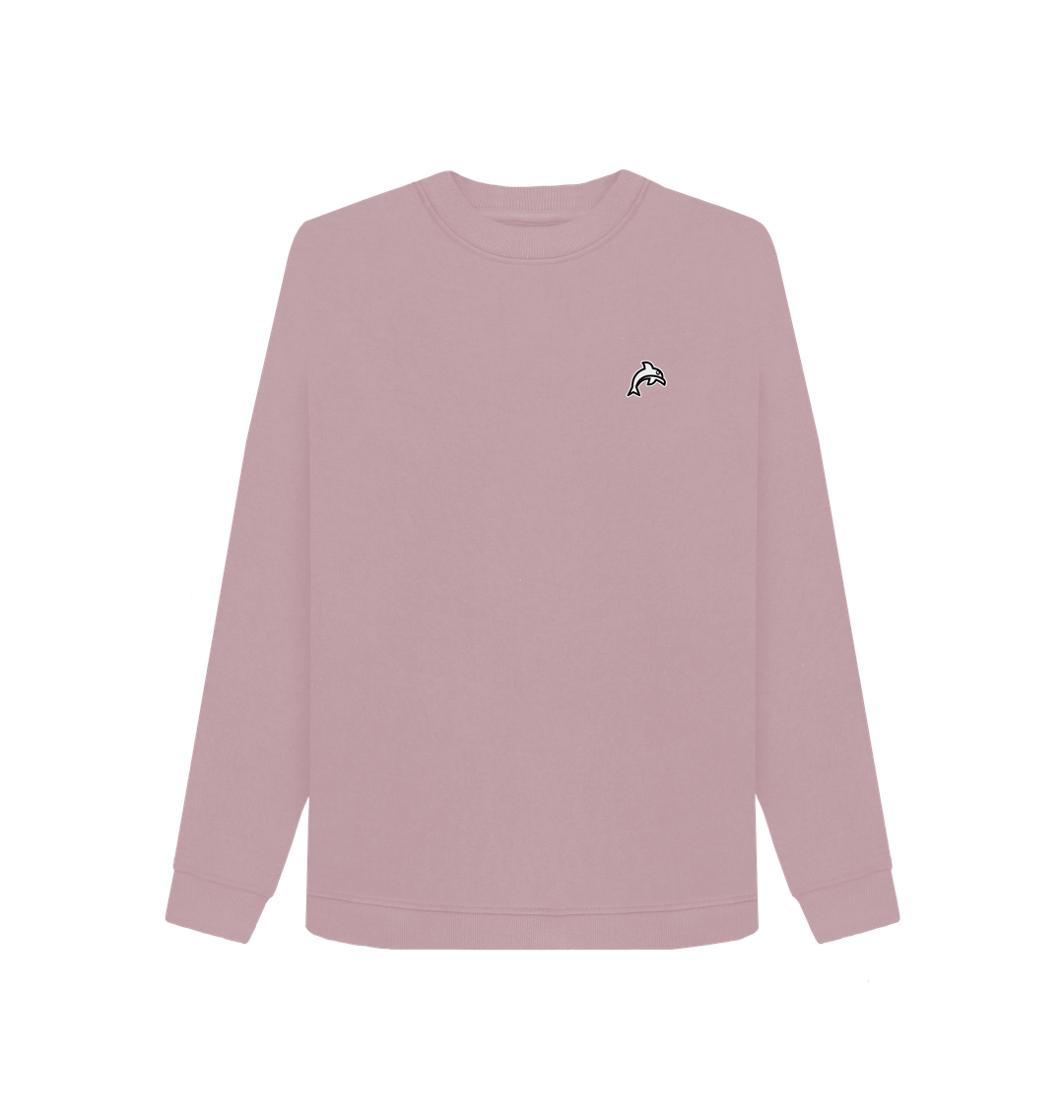 Mauve Printed Sweater