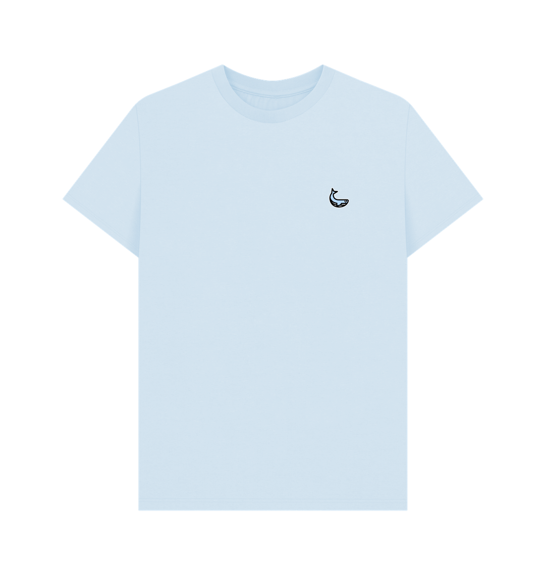 Sky Blue Printed T-shirt