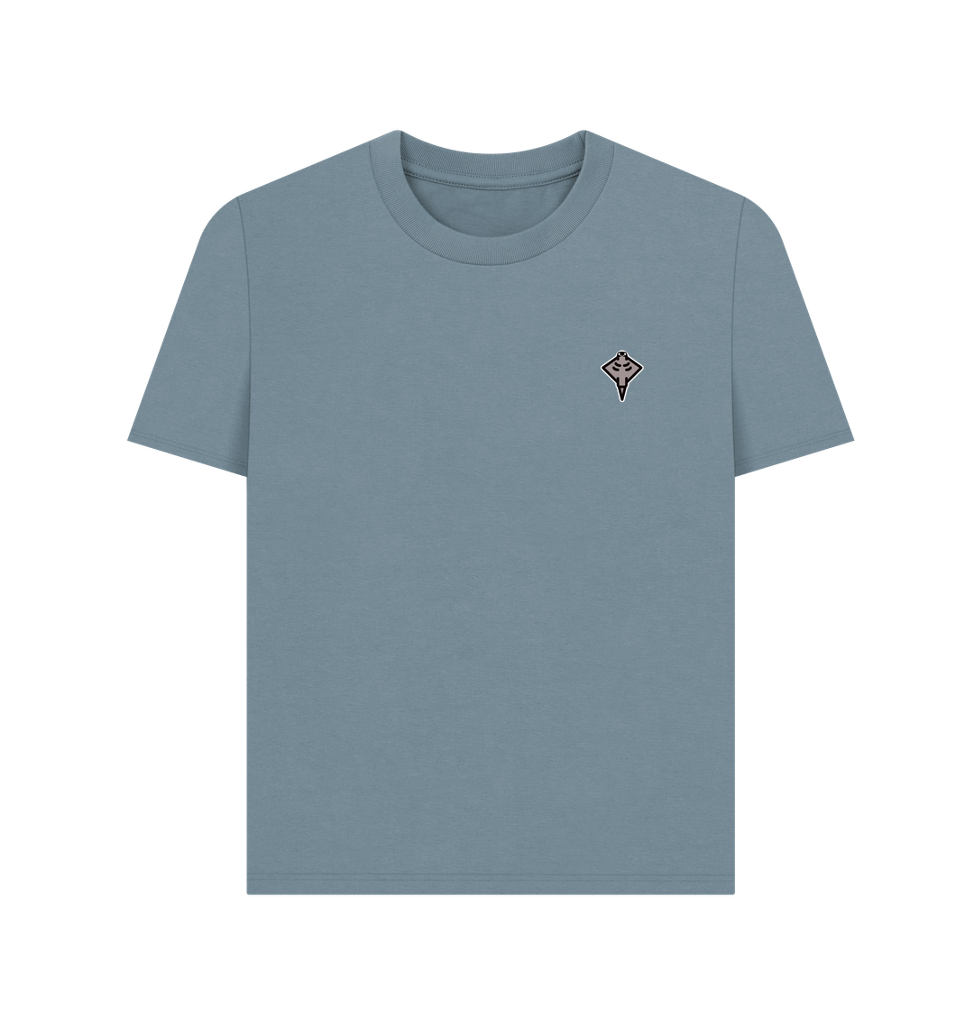 Stone Blue Printed T-shirt