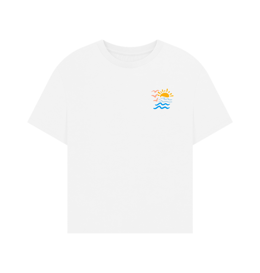 White Printed T-shirt
