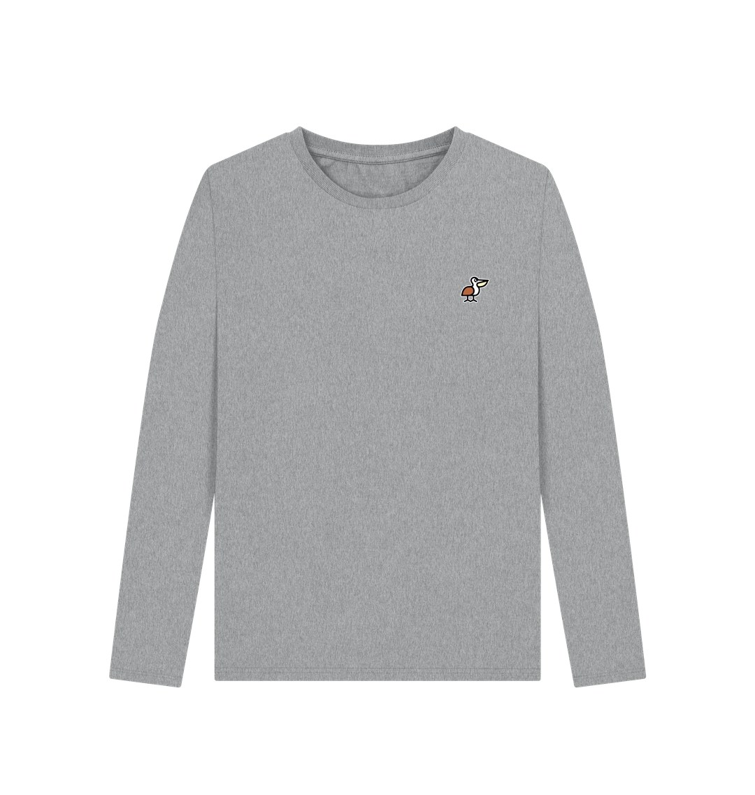 Athletic Grey Printed Long Sleeve T Shirt