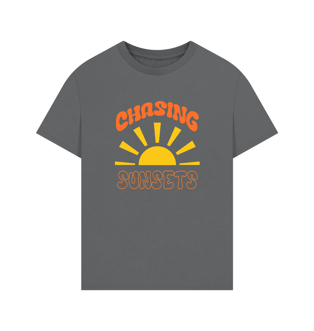 Slate Grey Printed T-shirt