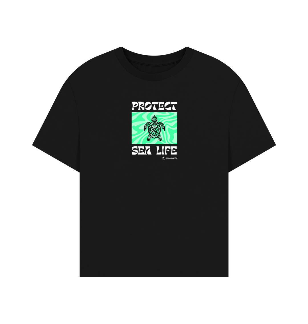 Black Printed T-shirt