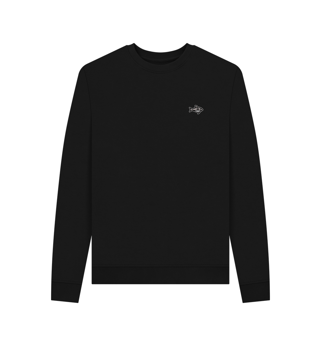 Black Printed Sweater