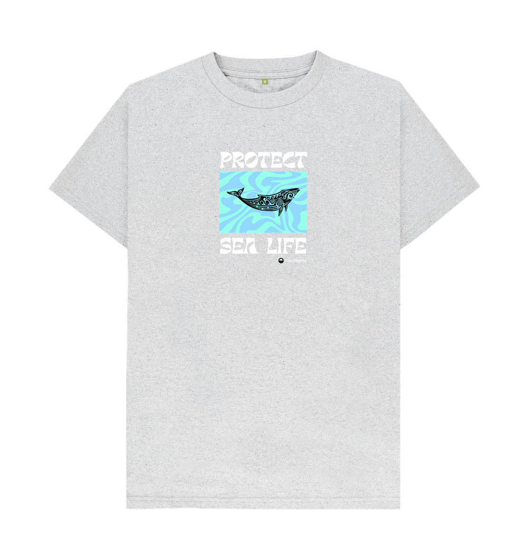 Grey Recycled Printed T-Shirt