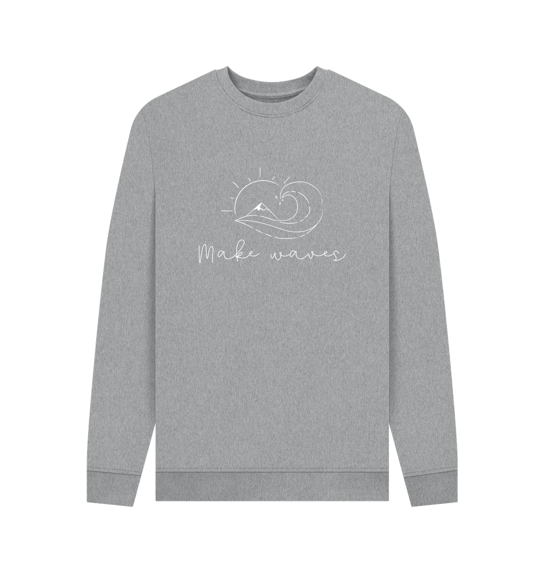 Light Heather Printed Sweater