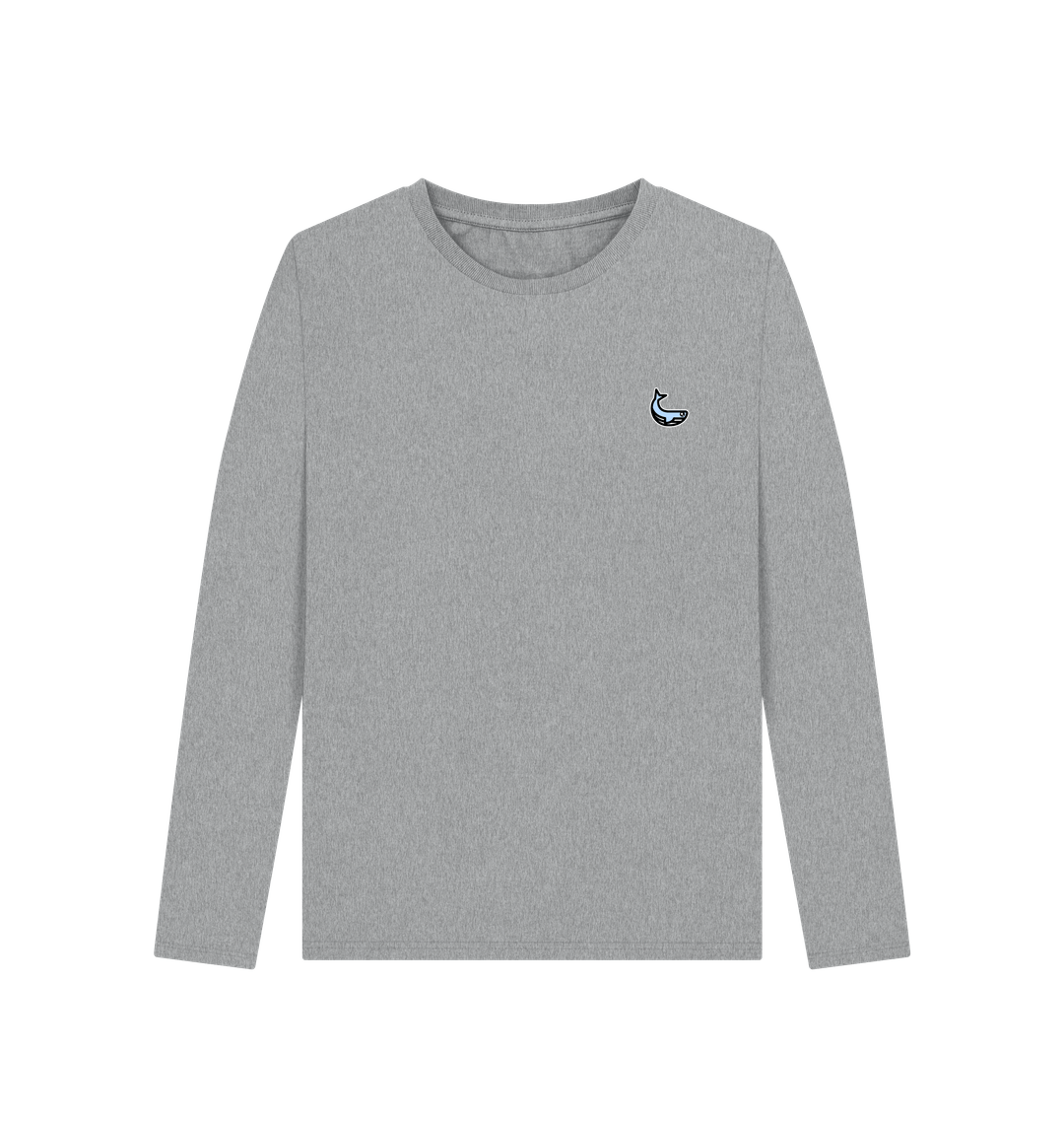 Athletic Grey Printed Long Sleeve T Shirt