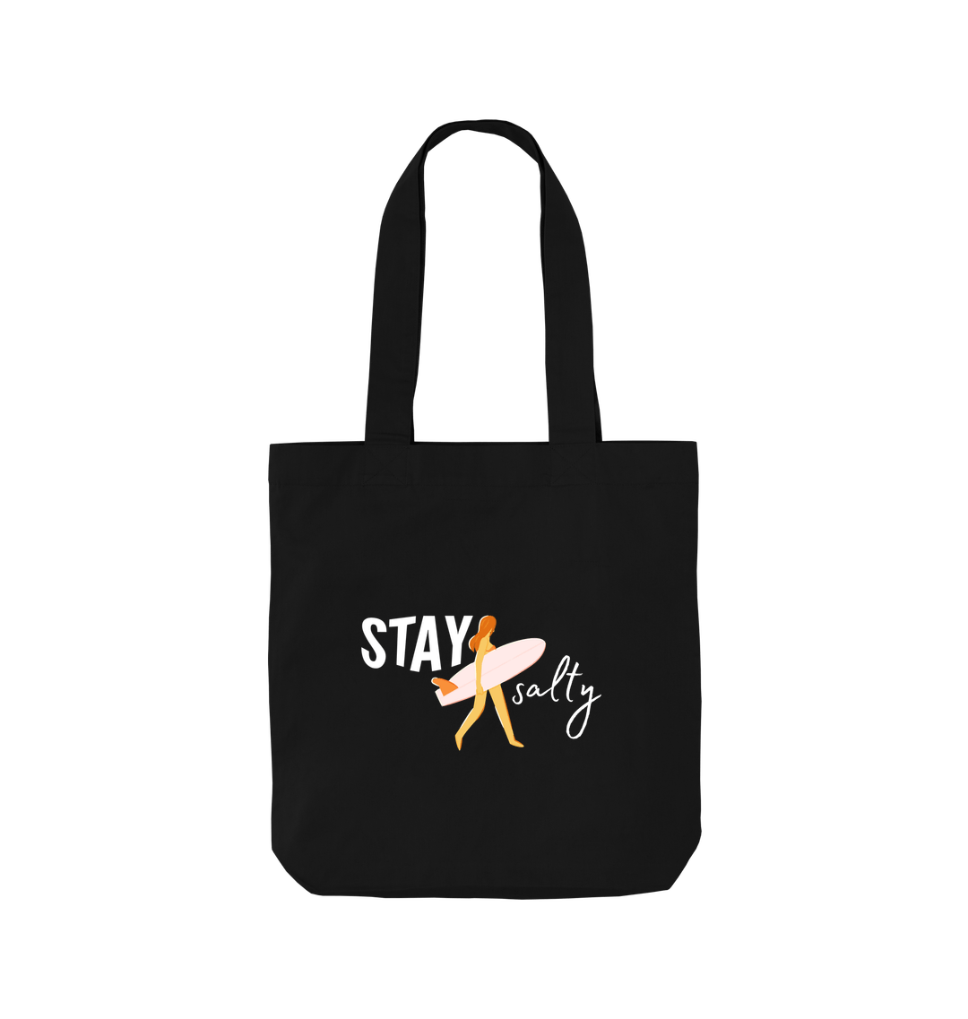 Black Printed Bag
