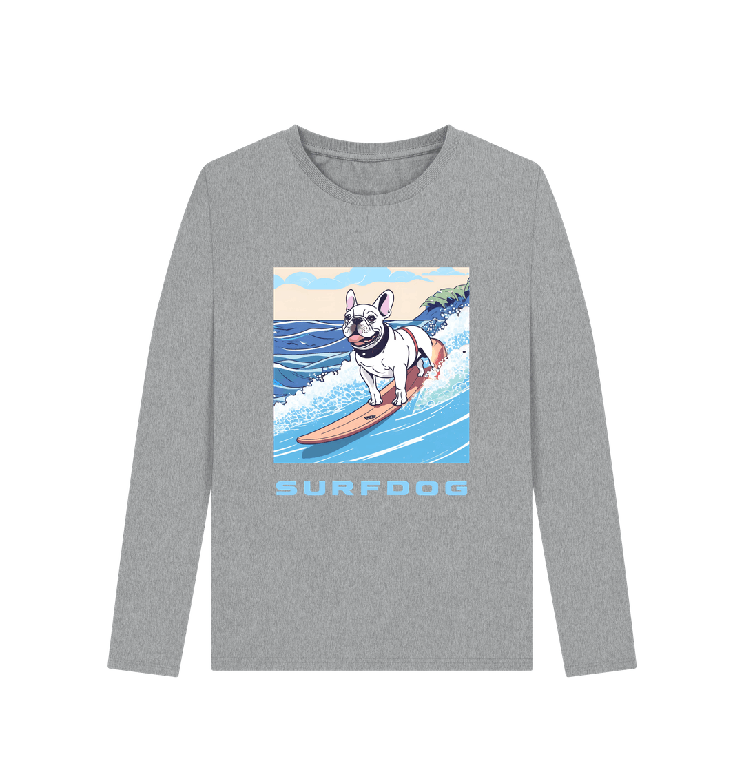 Athletic Grey Printed Long Sleeve T Shirt