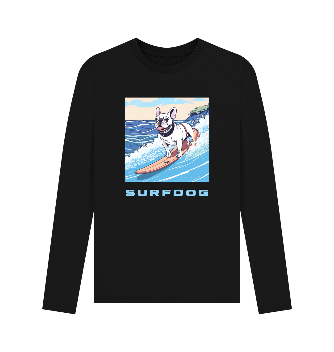 Black Printed Long Sleeve T Shirt