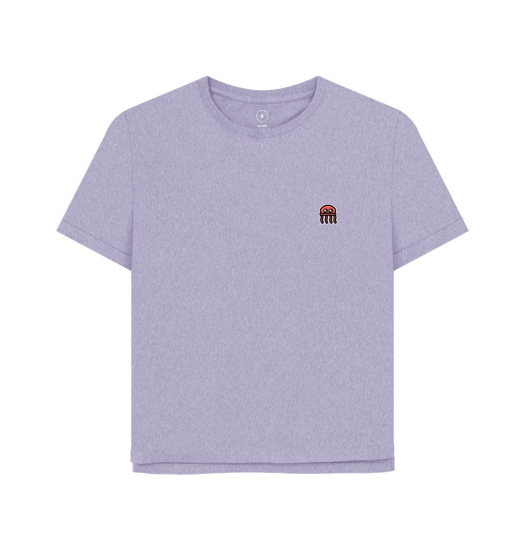 Lavender Printed T-shirt