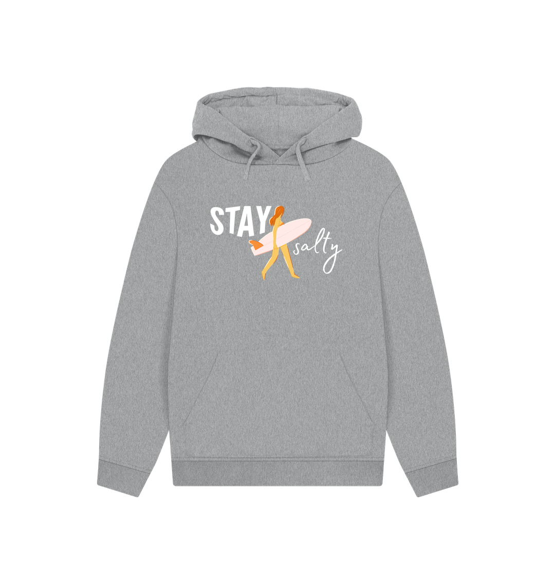 Athletic Grey Printed Hoody