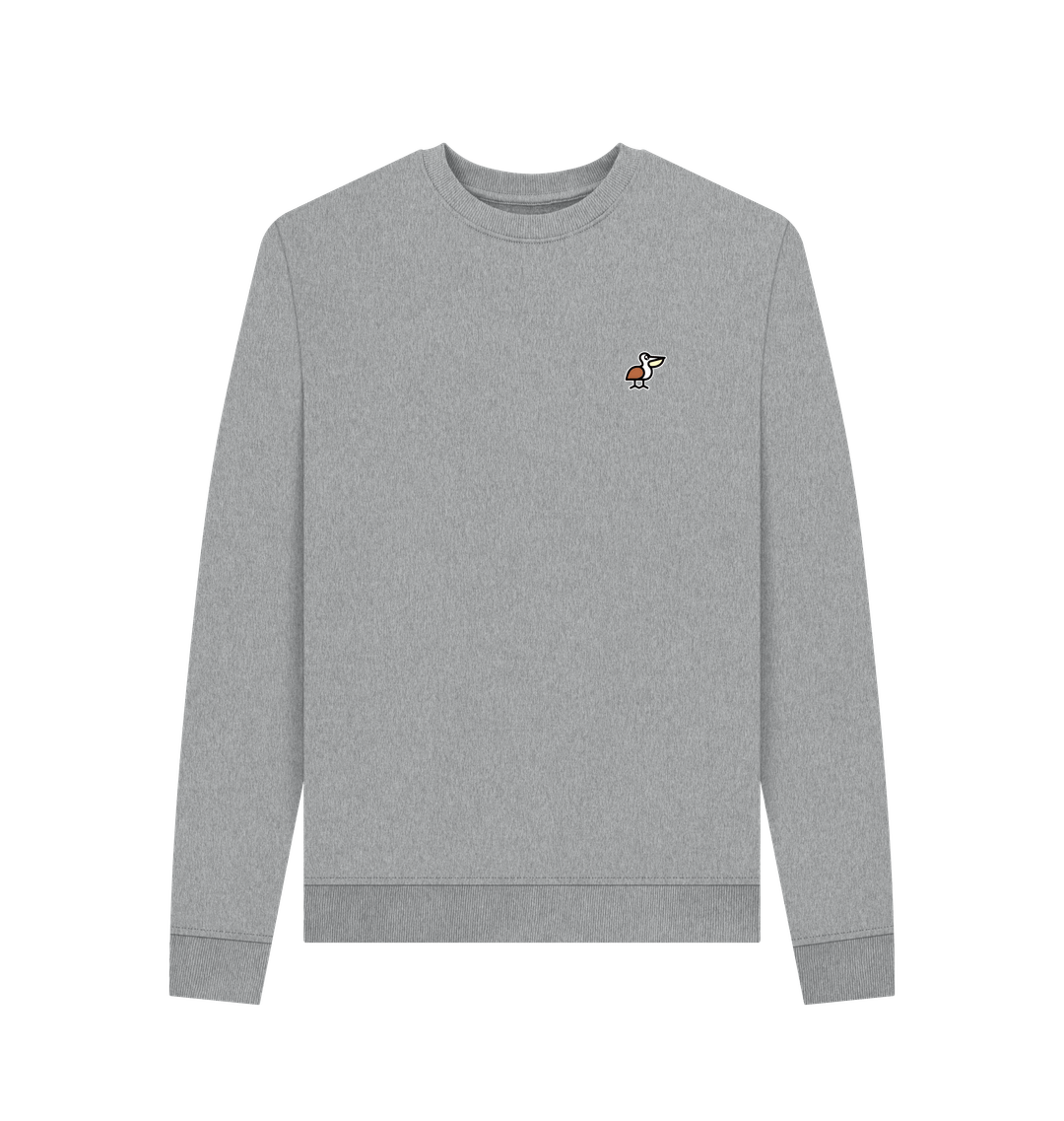 Light Heather Printed Sweater