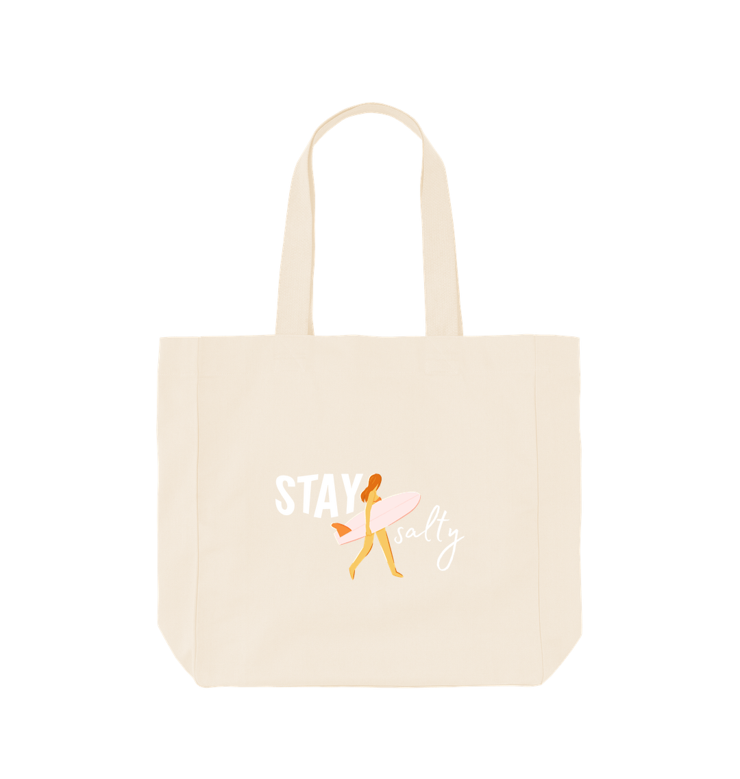 Natural Printed Bag