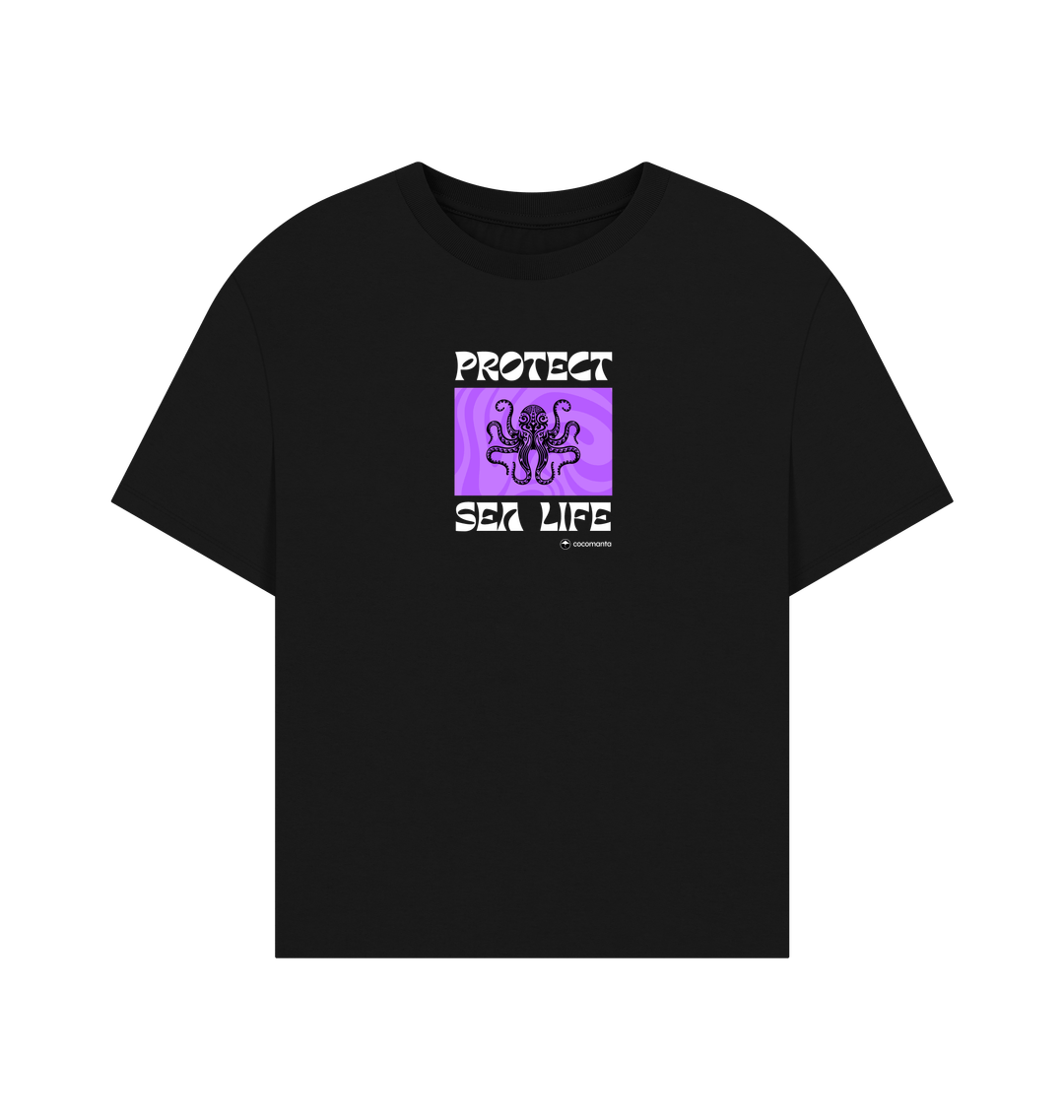 Black Printed T-shirt