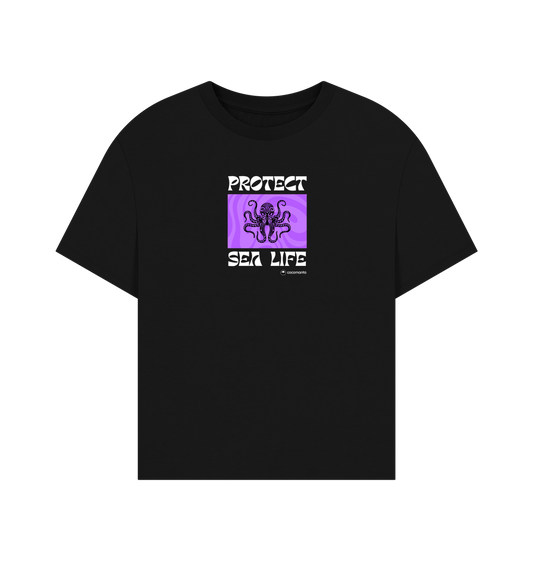 Black Printed T-shirt