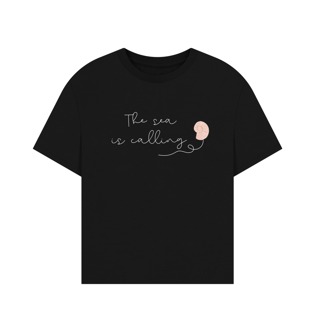 Black Printed T-shirt