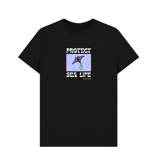 Black Printed T-shirt