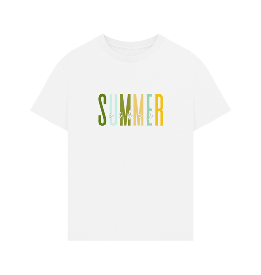 White Printed T-shirt