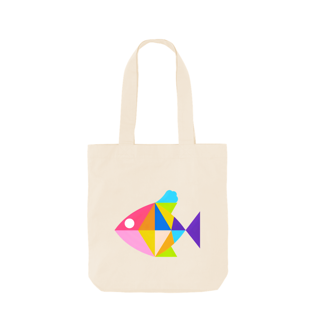 Natural Printed Bag
