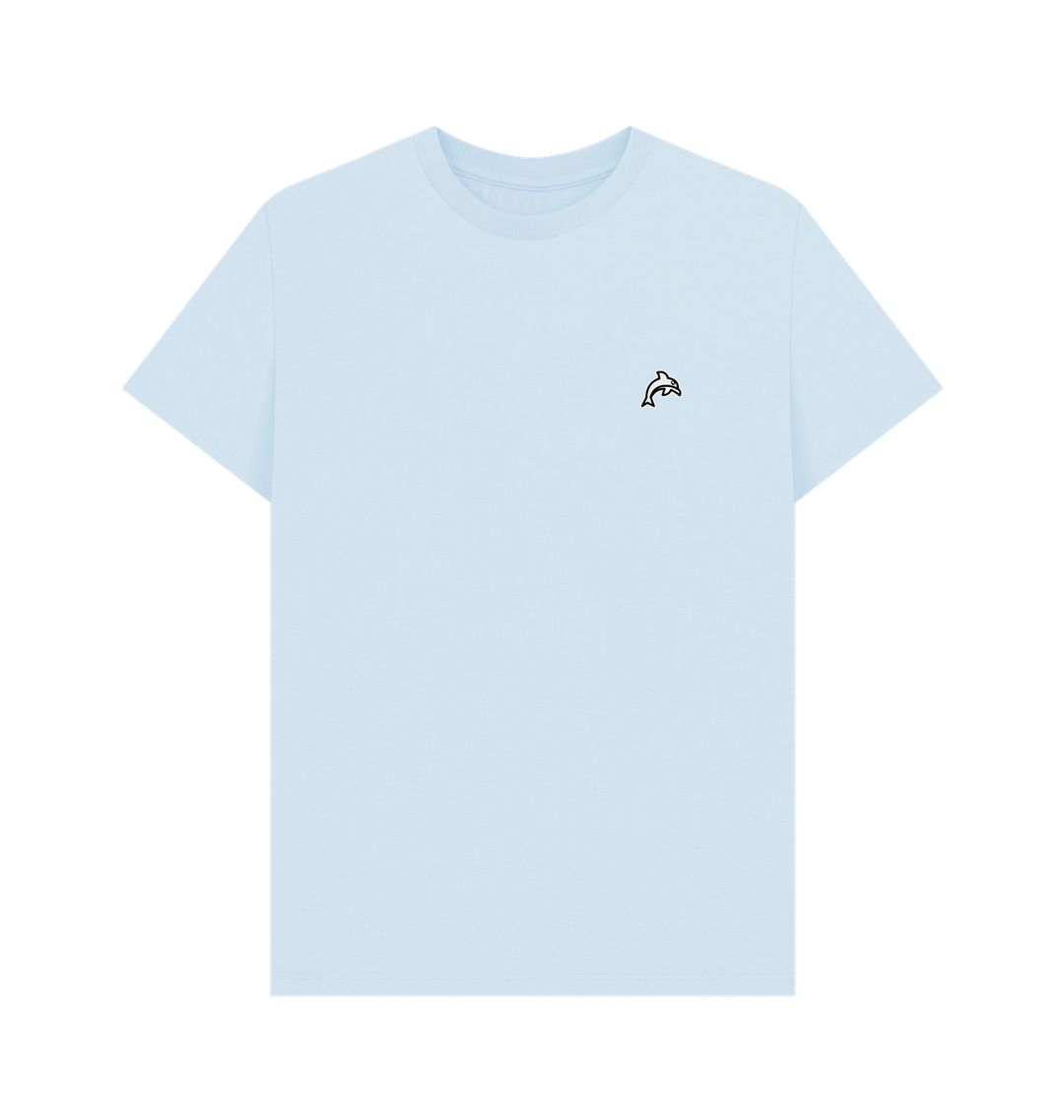 Sky Blue Printed T-shirt