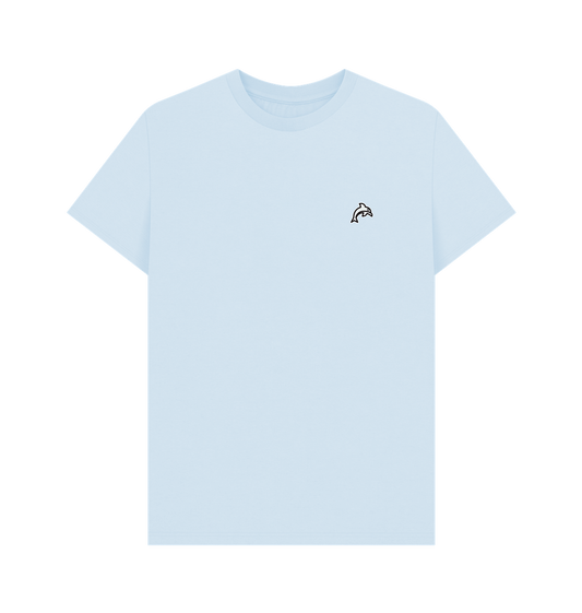Sky Blue Printed T-shirt