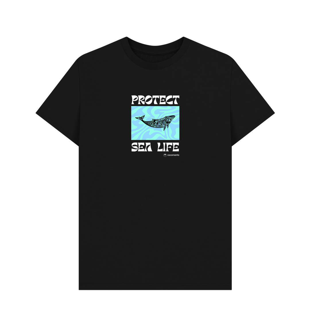 Black Printed T-shirt