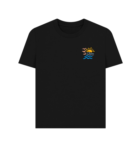 Black Printed T-shirt