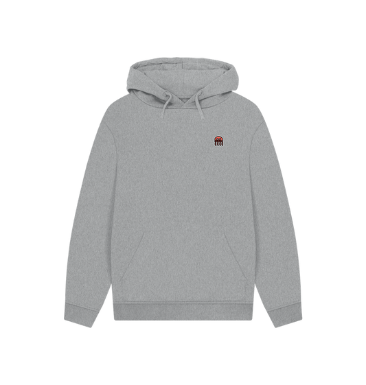 Athletic Grey Printed Hoody