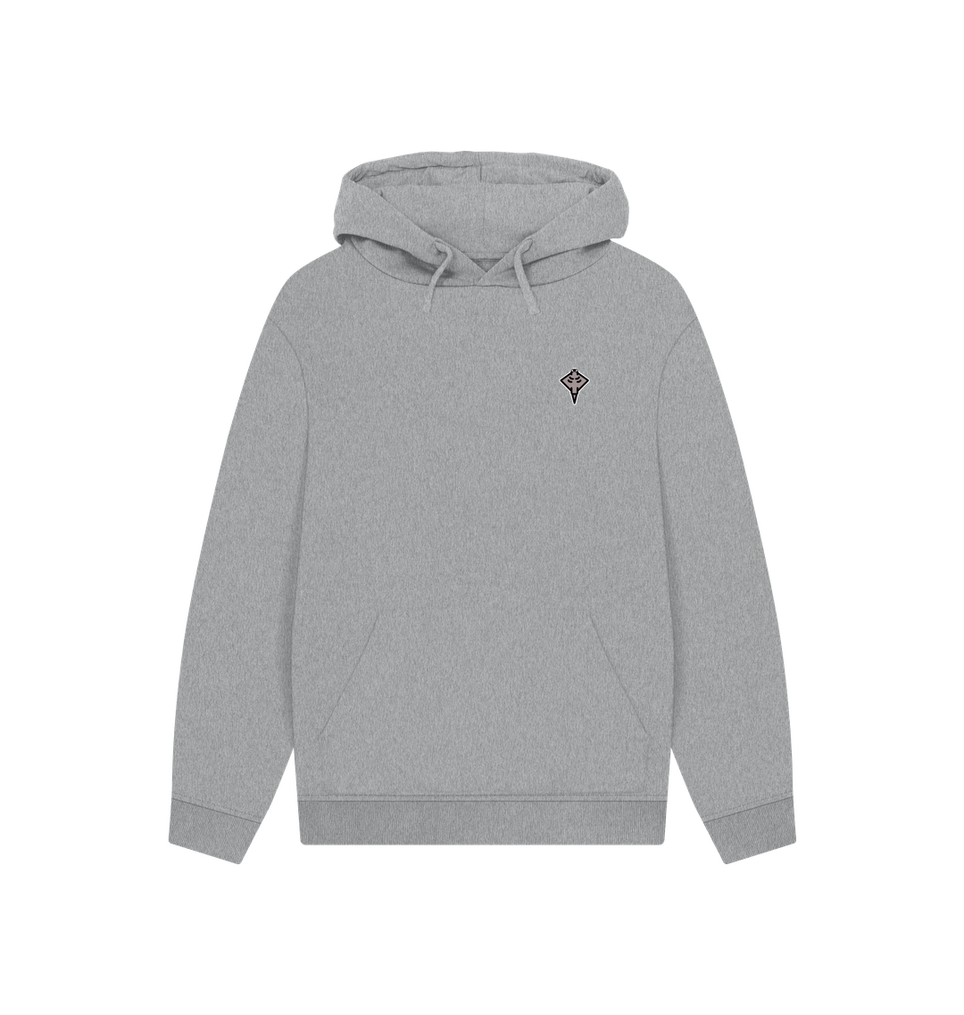 Athletic Grey Printed Hoody