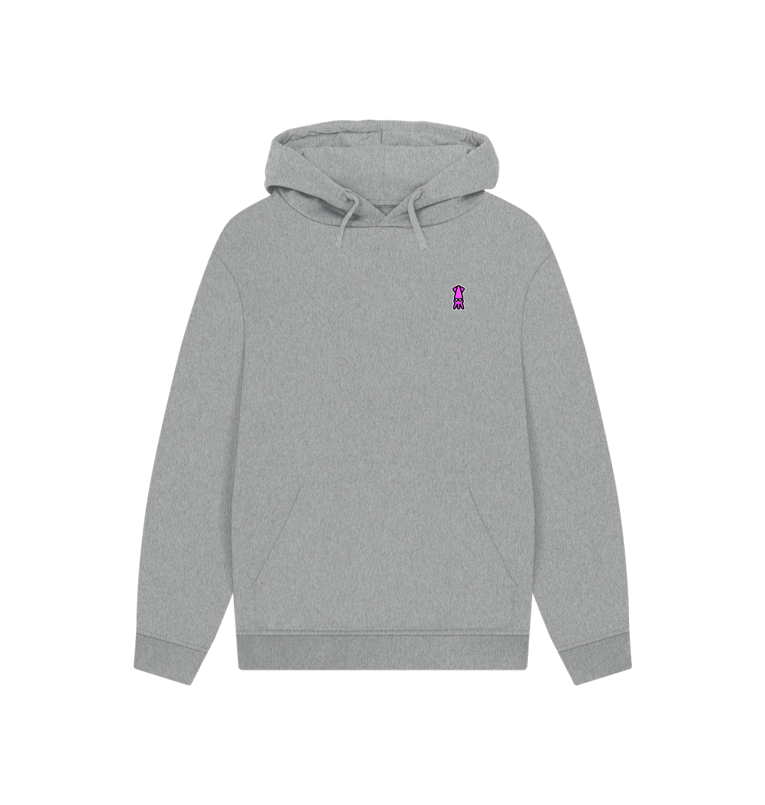 Athletic Grey Printed Hoody