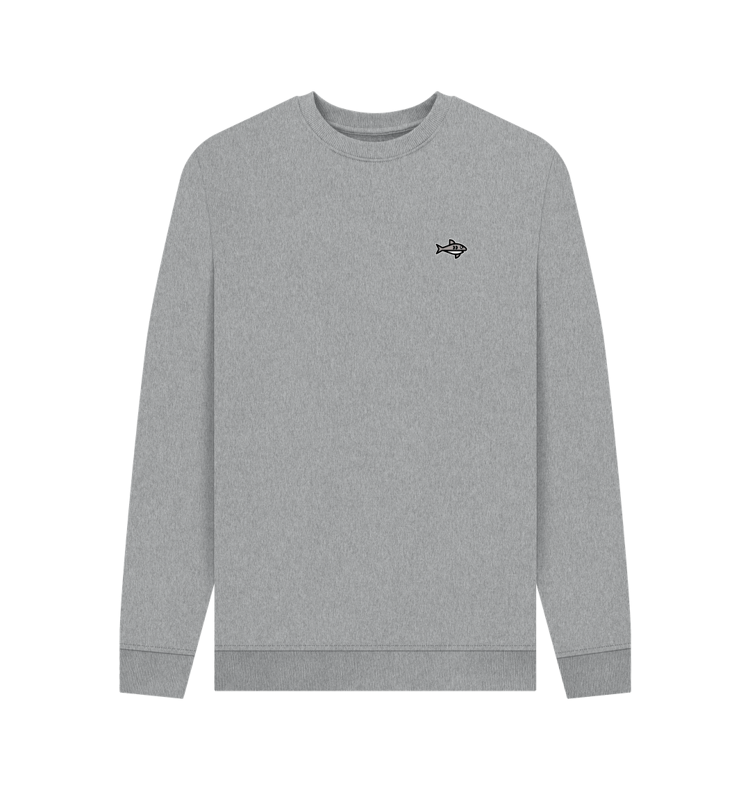 Light Heather Printed Sweater