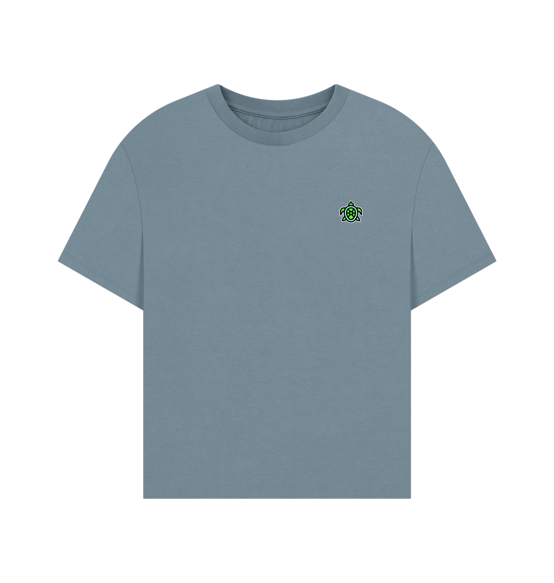 Stone Blue Printed T-shirt
