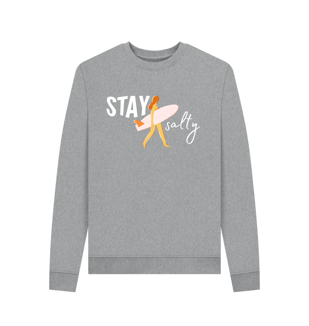 Light Heather Printed Sweater