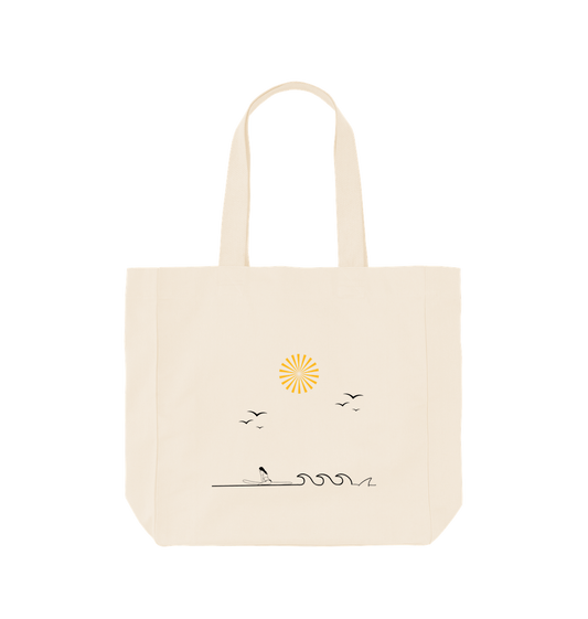 Natural Printed Bag