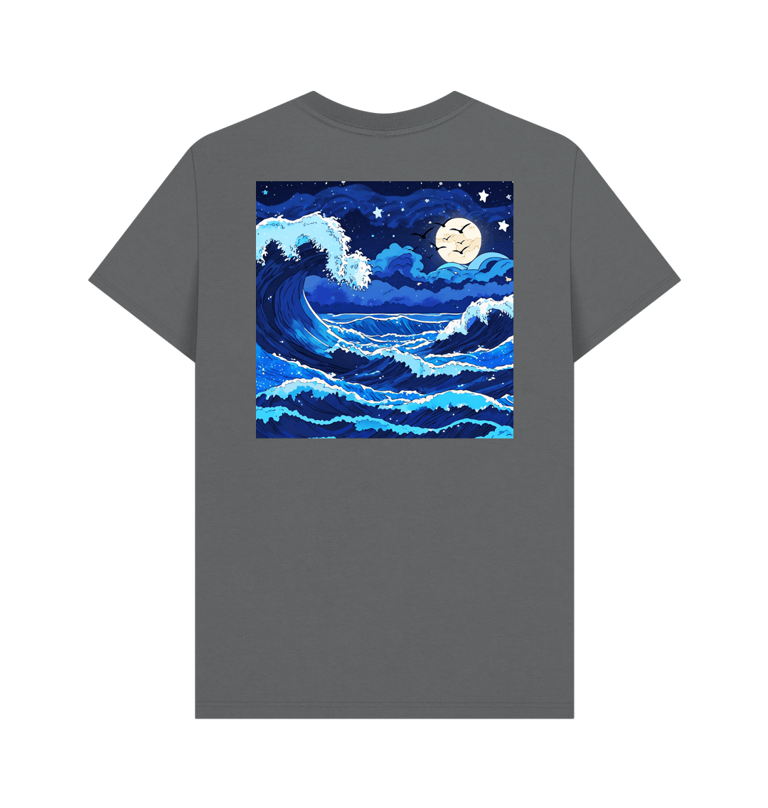 Slate Grey Printed T-shirt